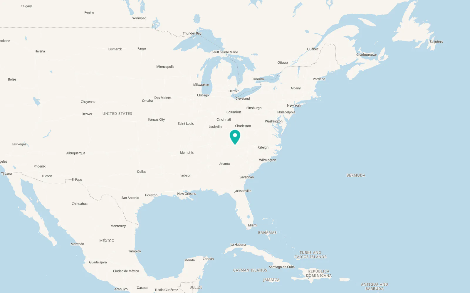 Map of Hot Springs