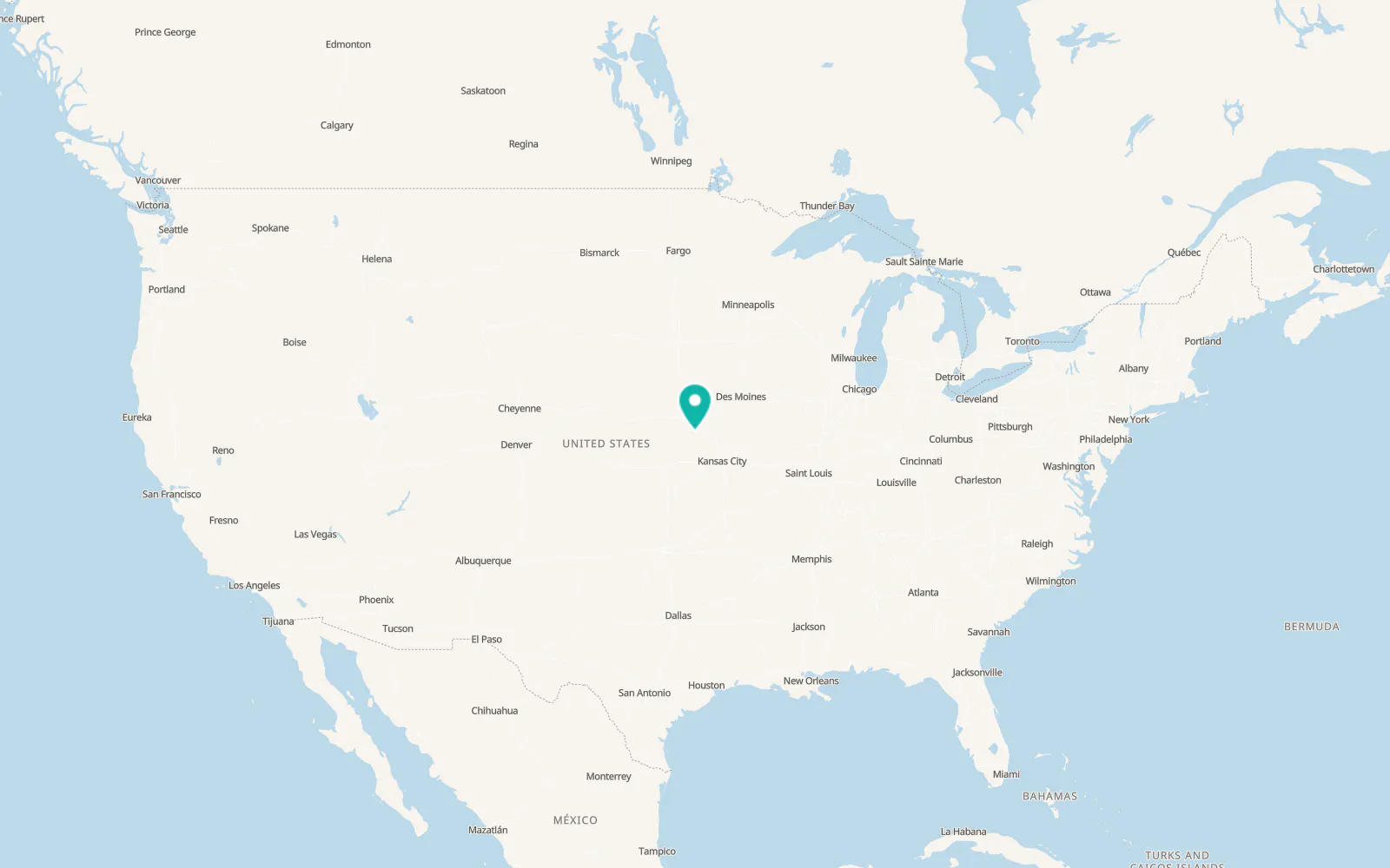 Map of Humboldt
