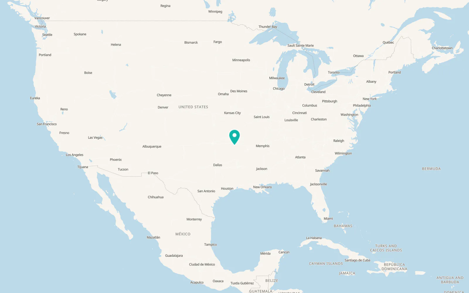 Map of Huntington
