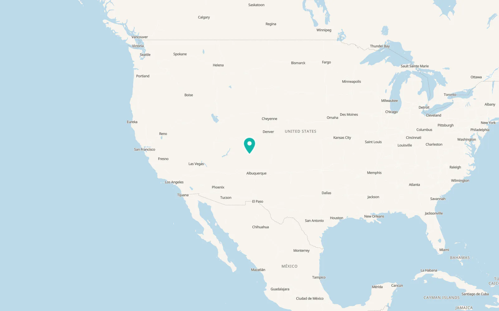 Map of Ignacio