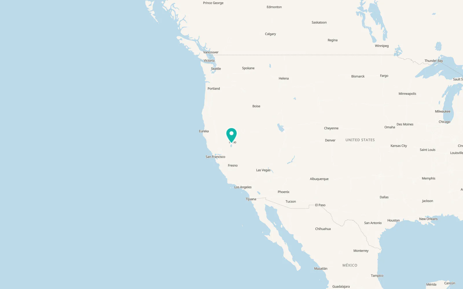 Map of Incline Village