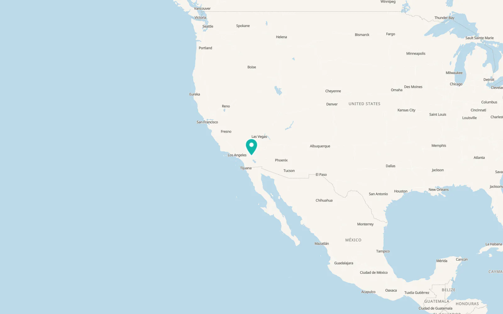 Map of Indio Hills