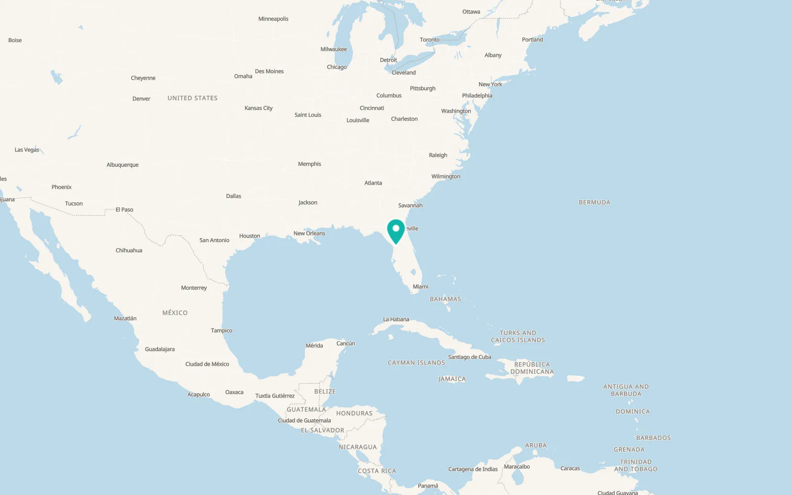 Map of Inverness Highlands North