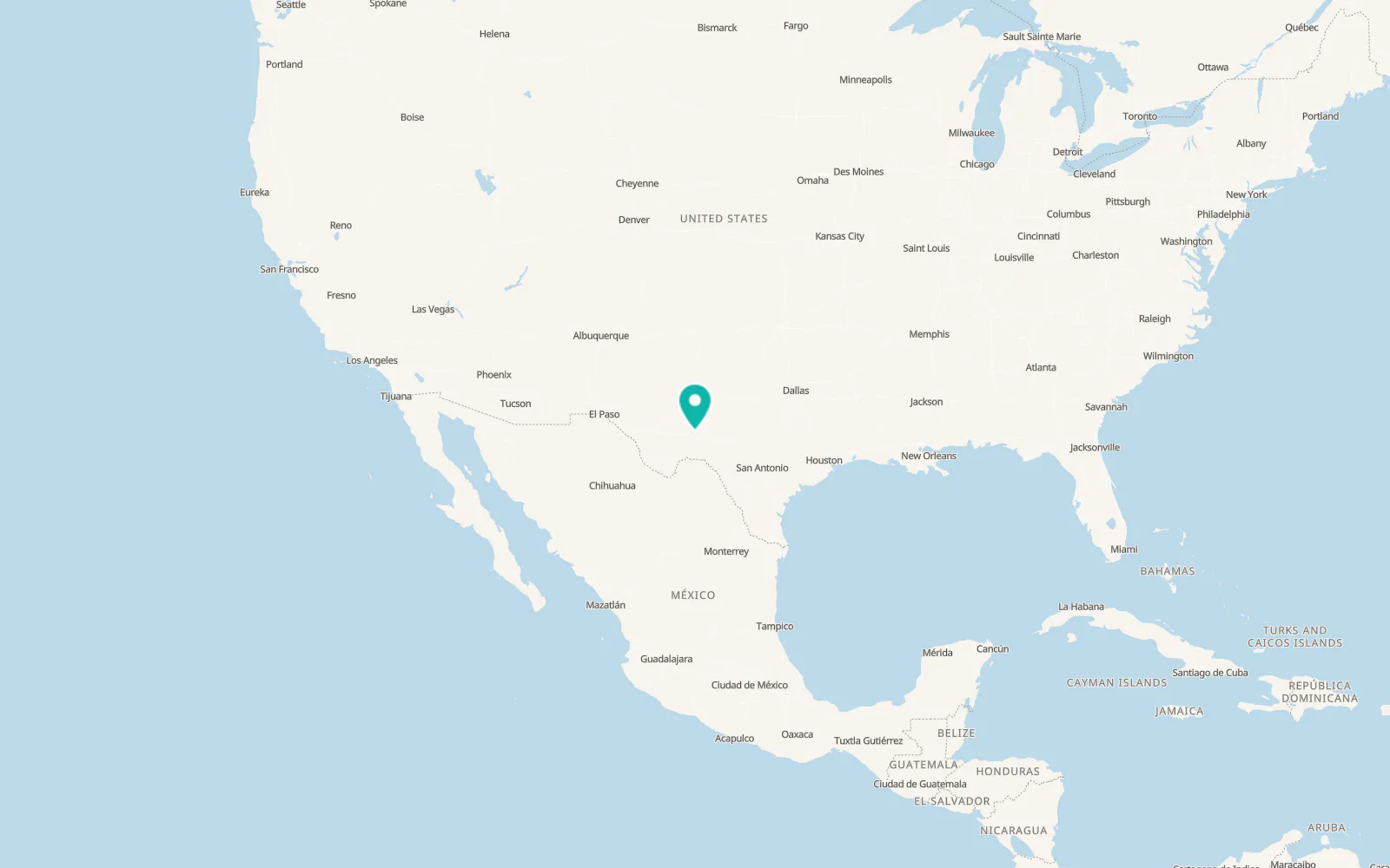 Map of Iraan