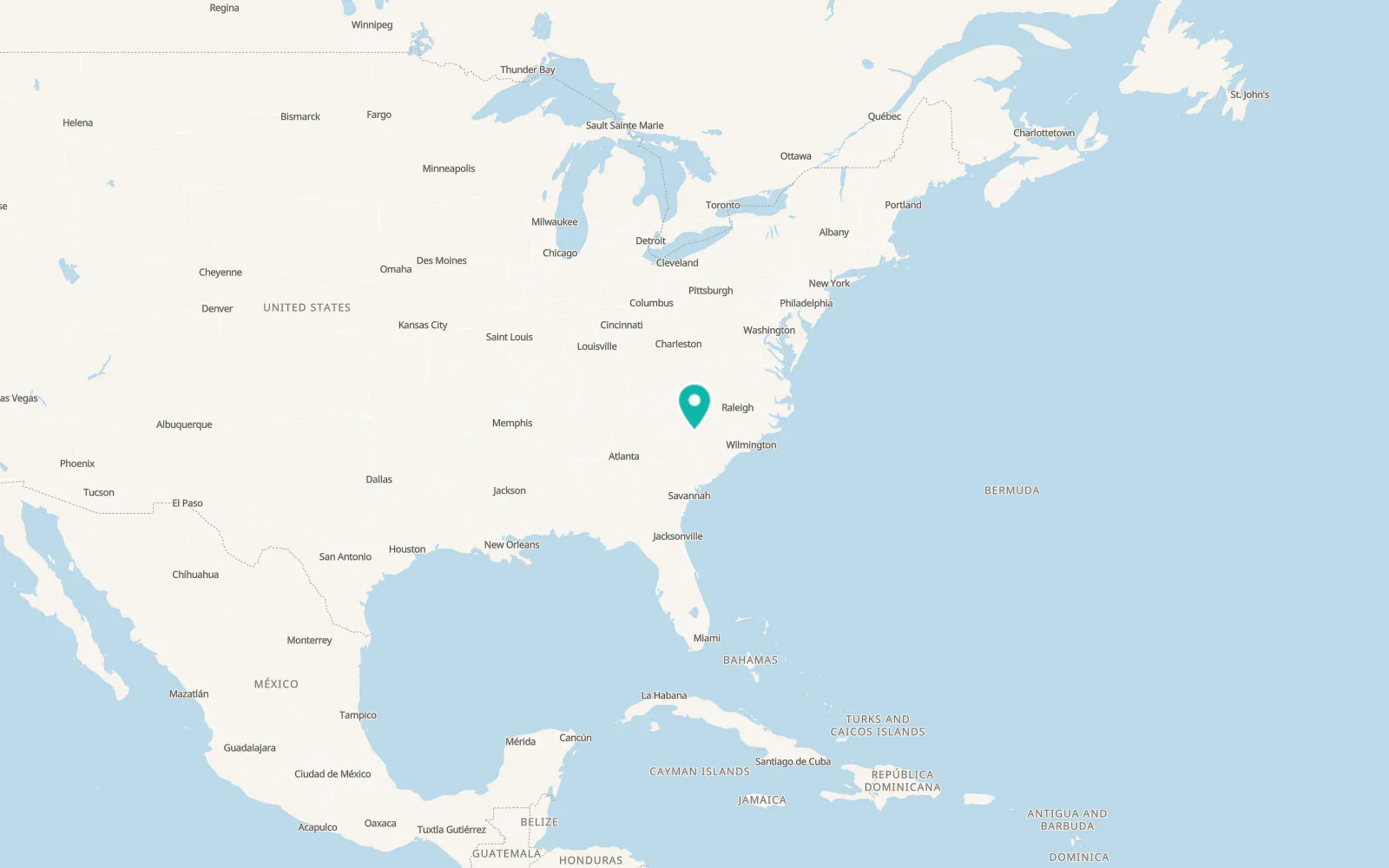 Map of Irwin