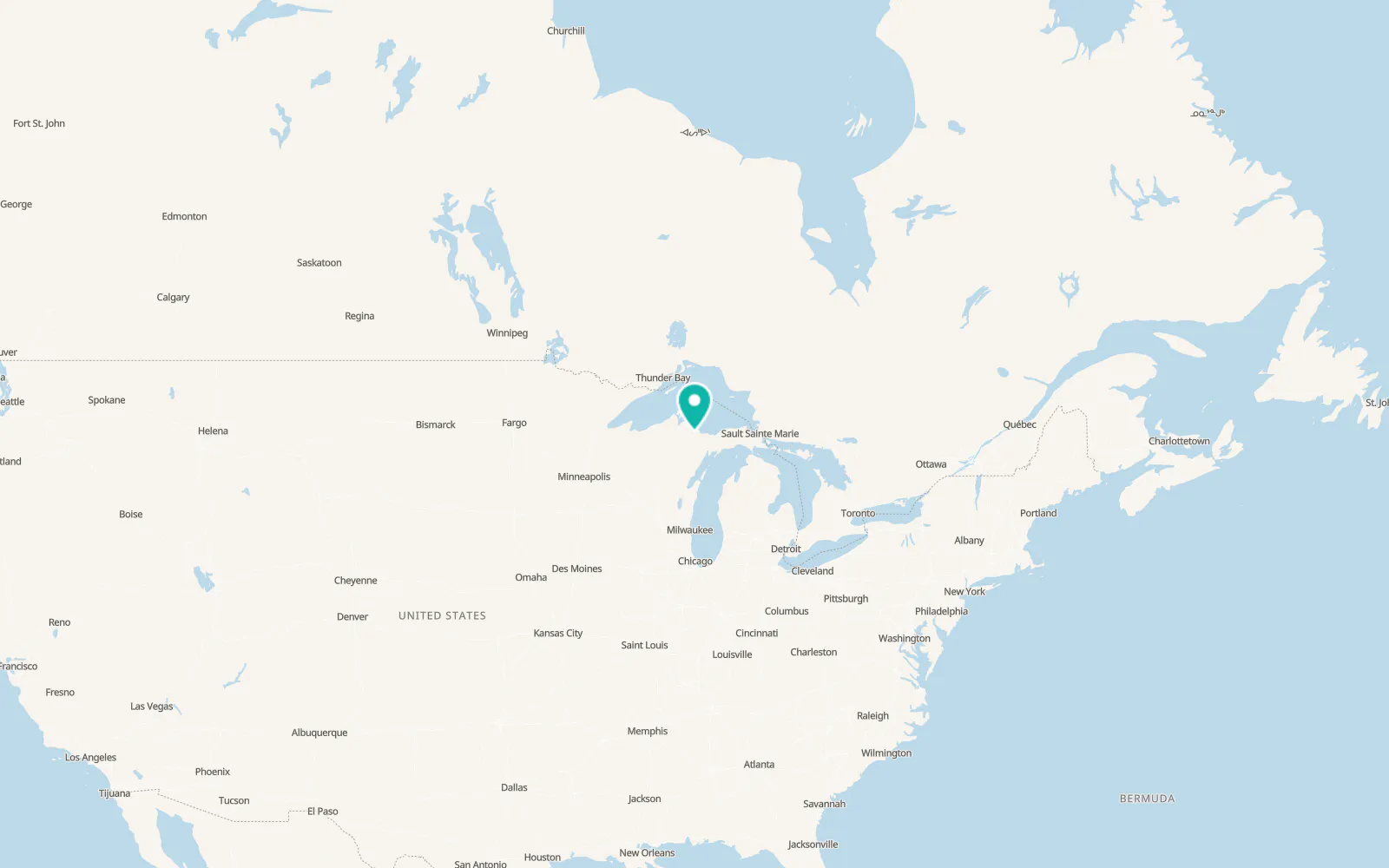 Map of Ishpeming