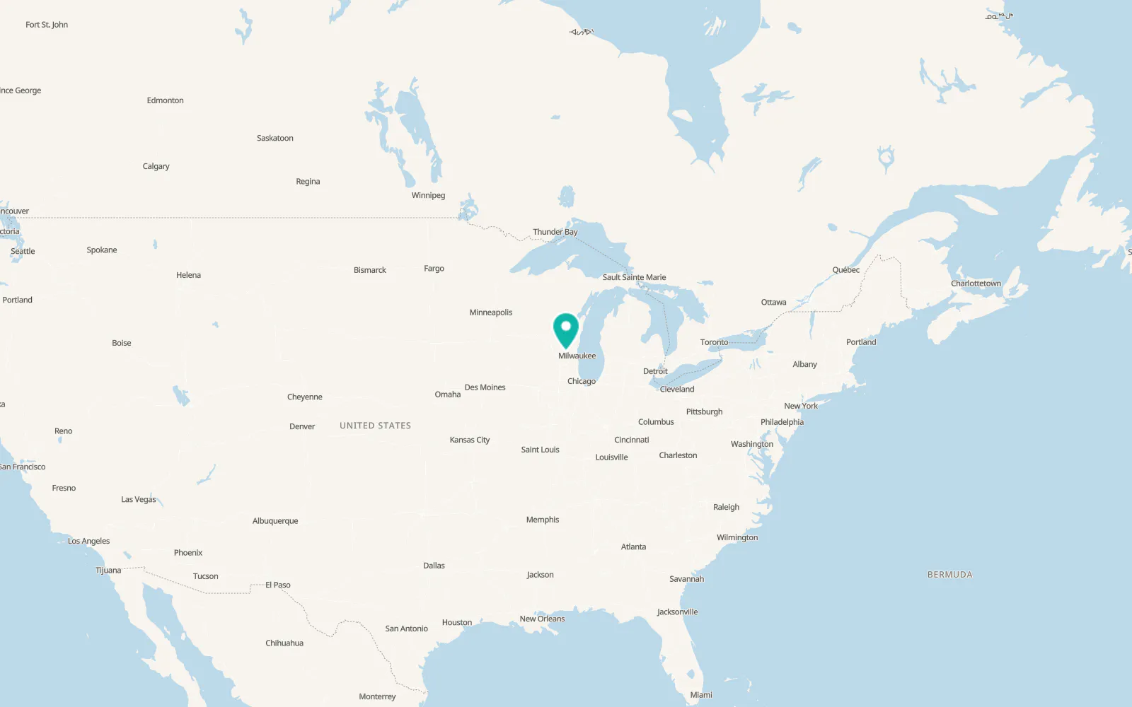 Map of Ixonia