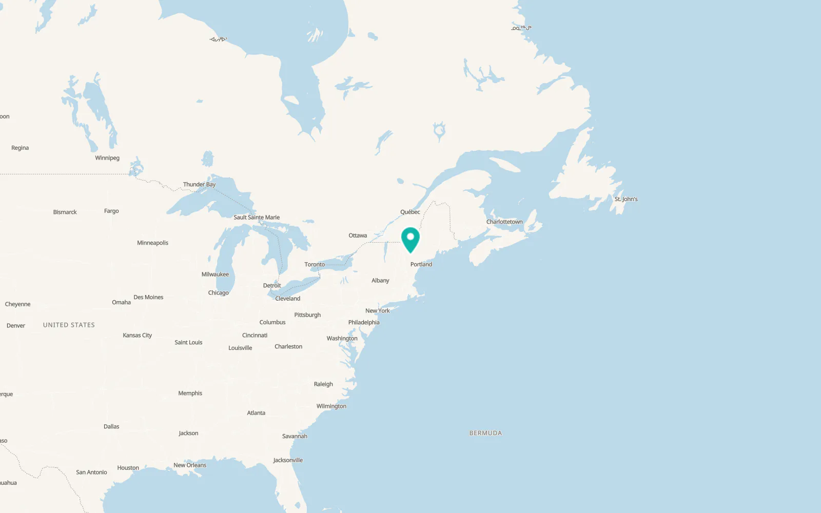 Map of Jackson