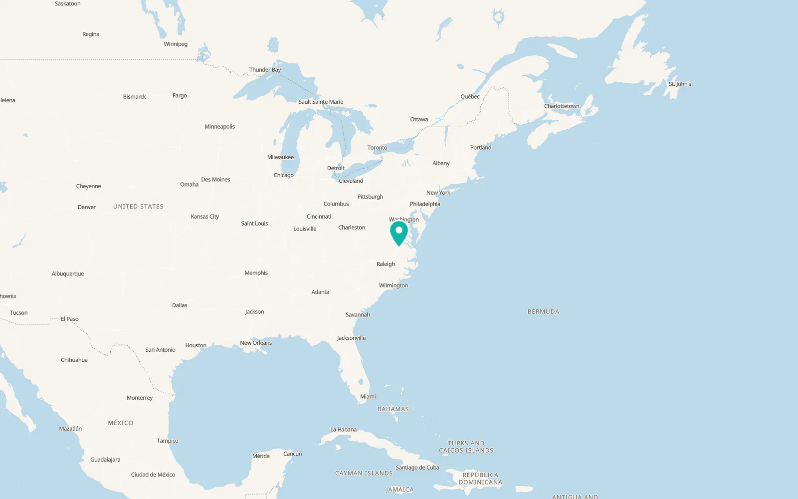 Map of Jarratt