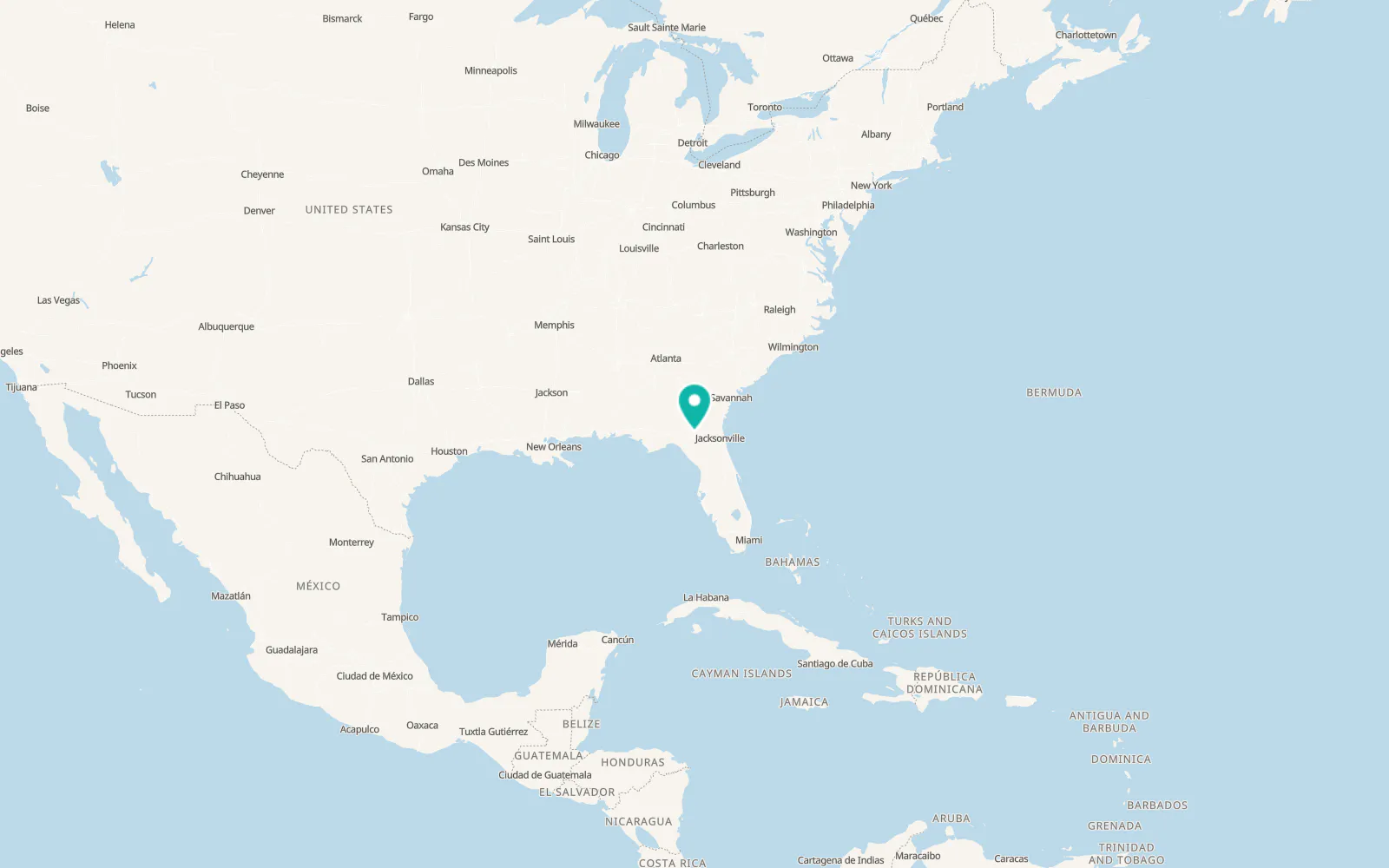 Map of Jasper