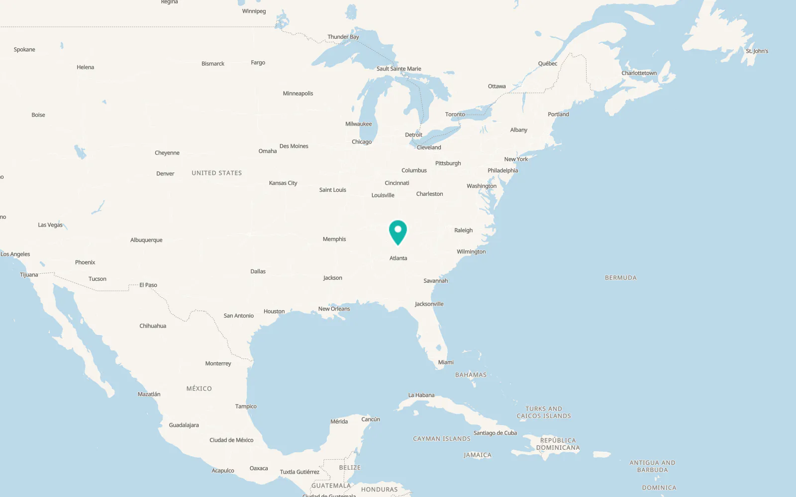 Map of Jasper
