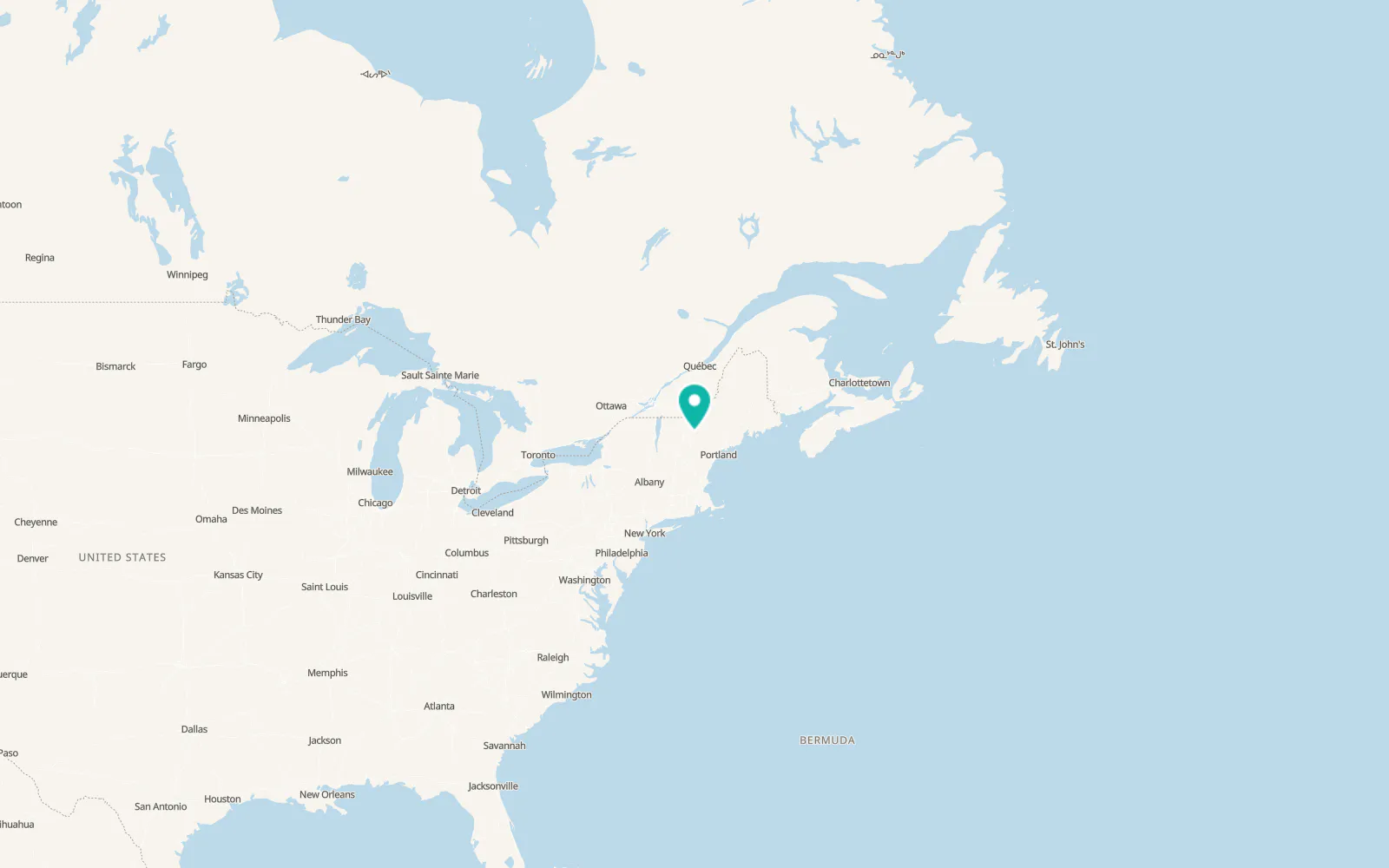 Map of Jefferson