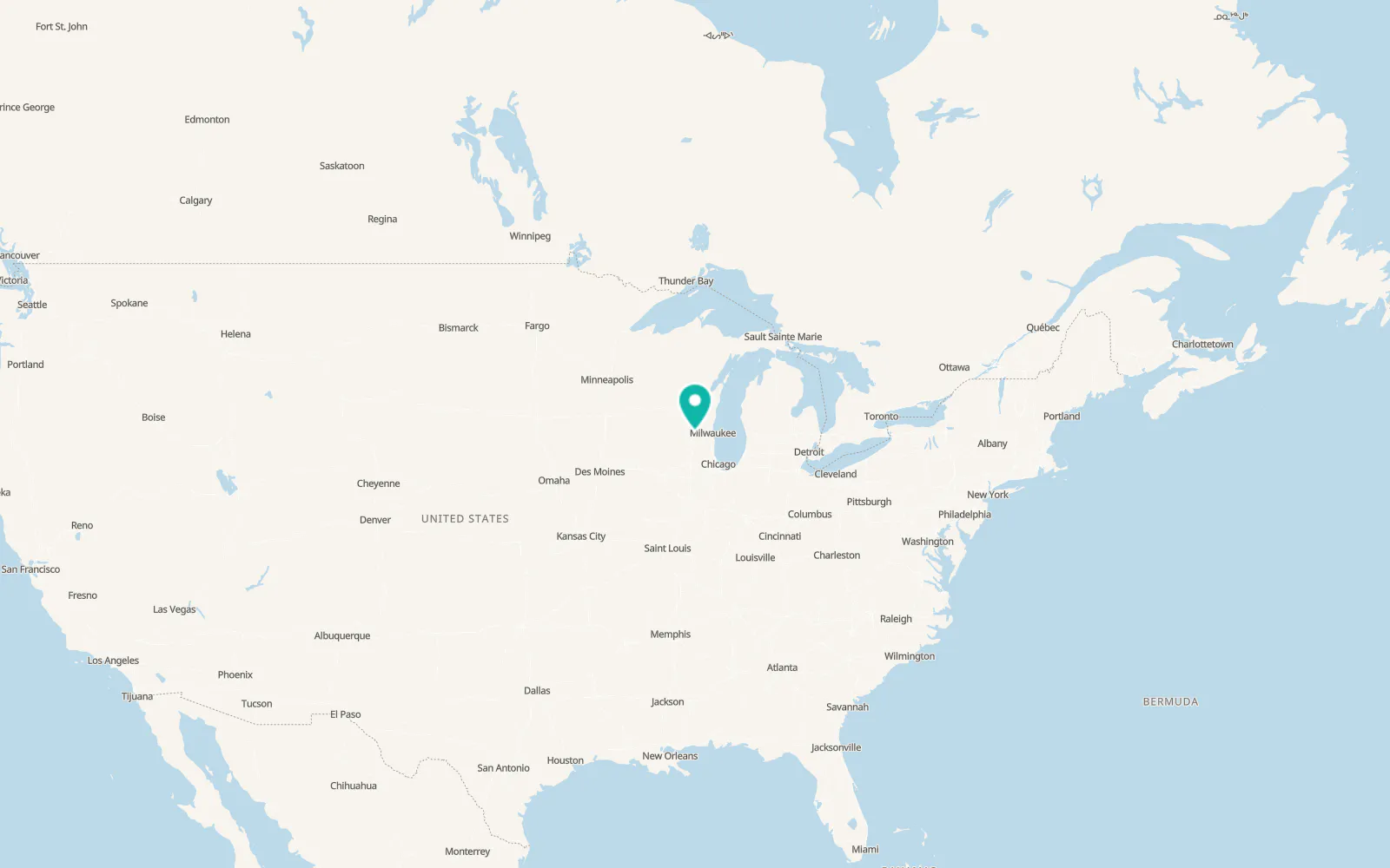 Map of Jefferson