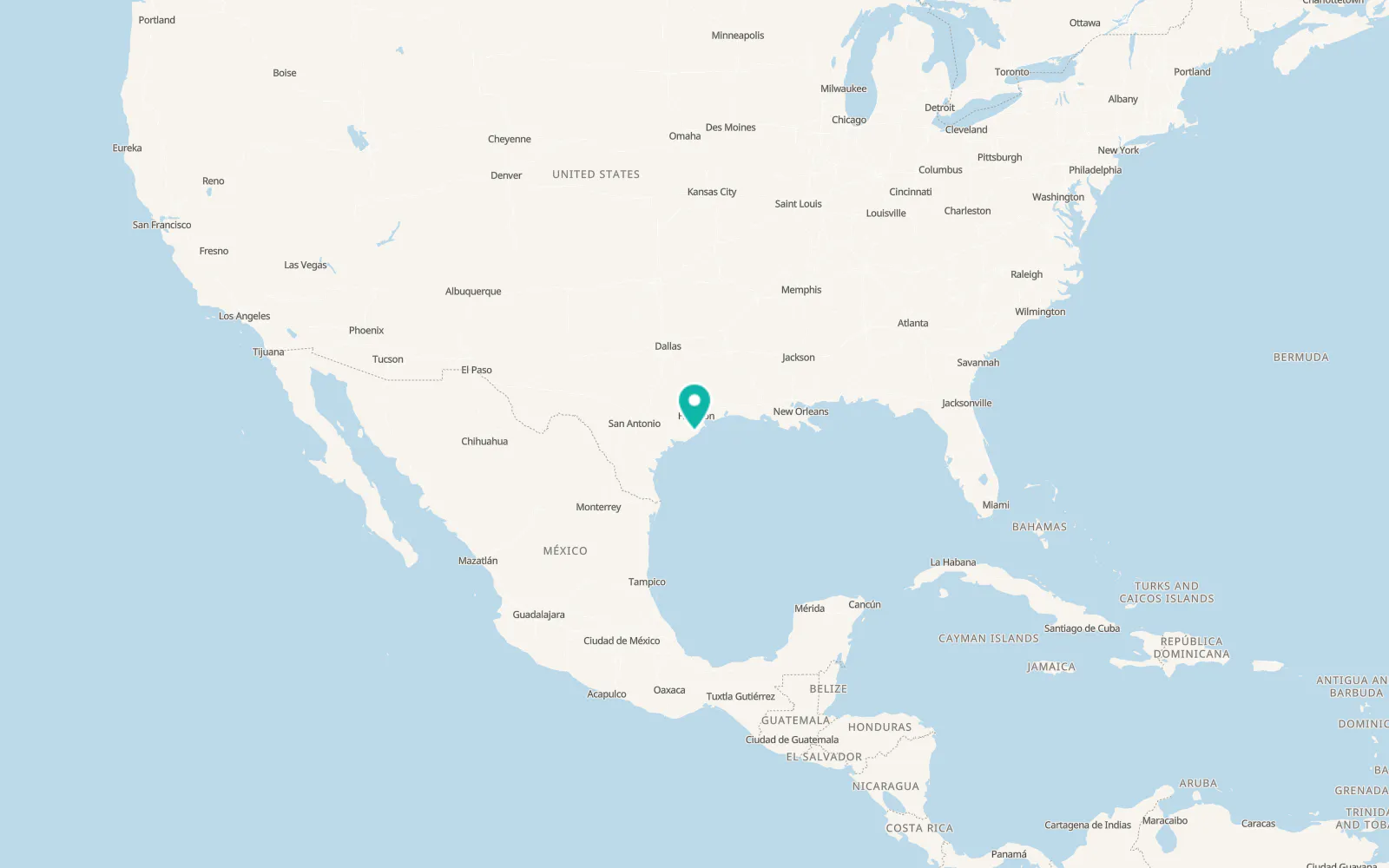 Map of Jones Creek