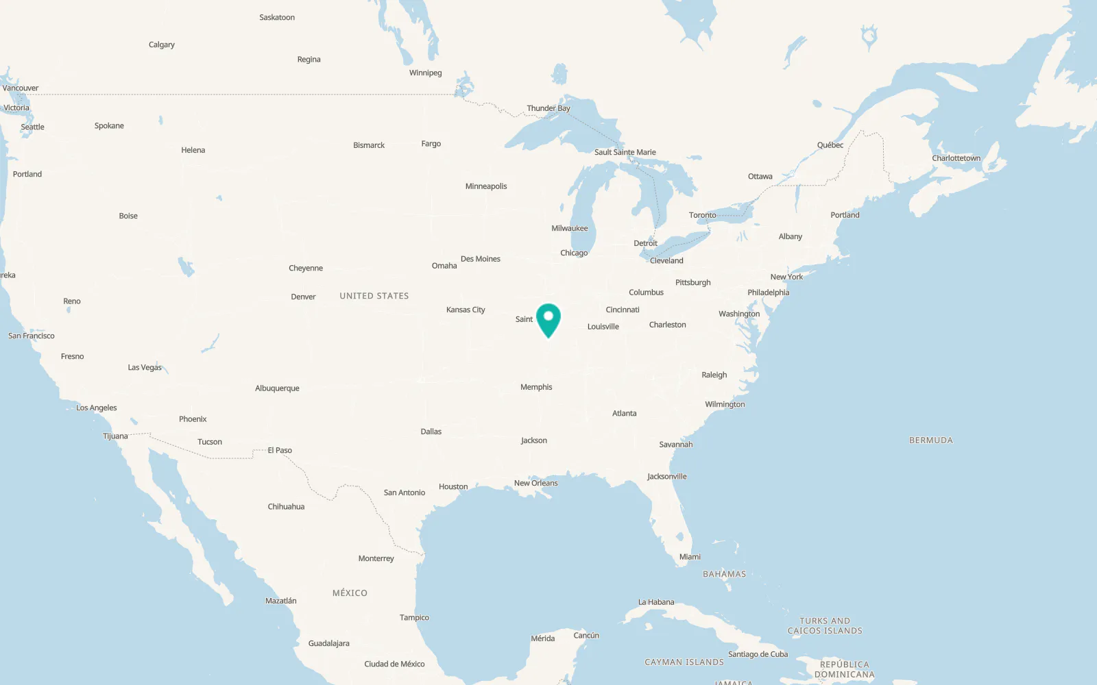 Map of Jonesboro