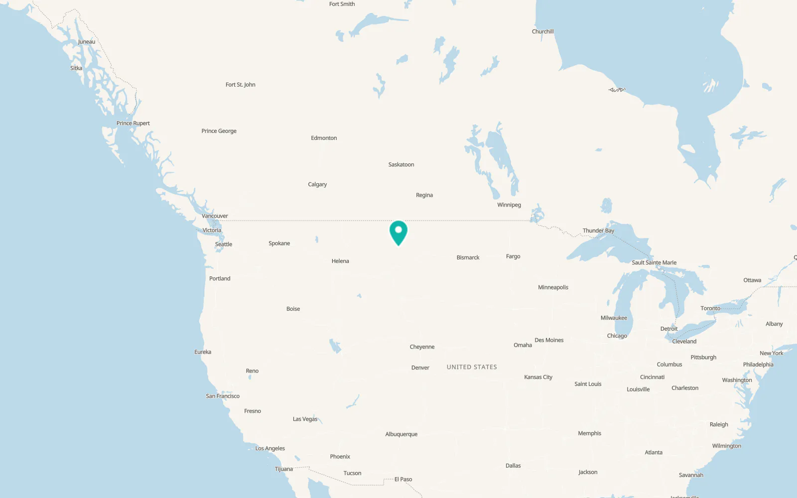 Map of Jordan