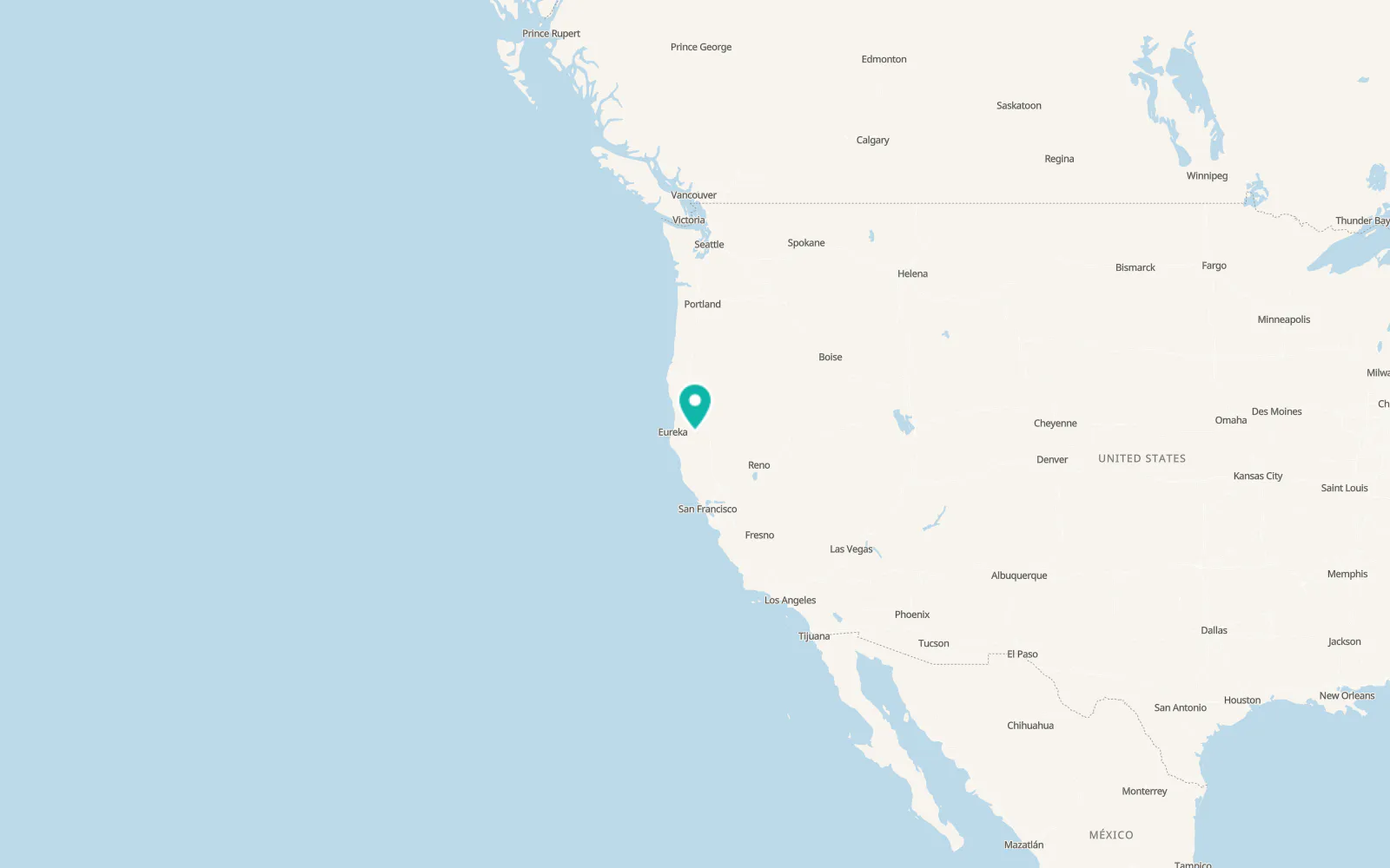 Map of Junction City