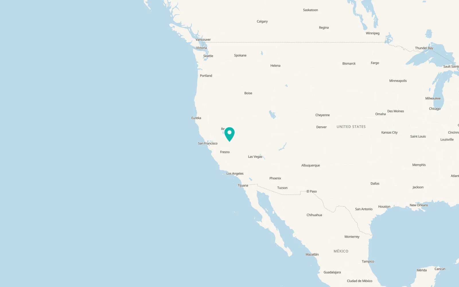 Map of June Lake