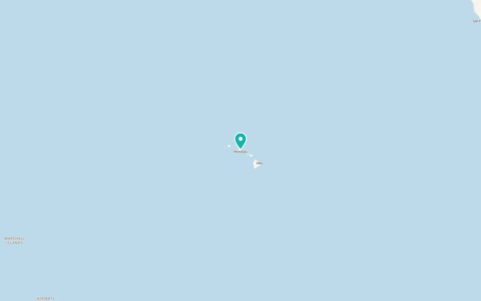 Map of Kahalu‘u