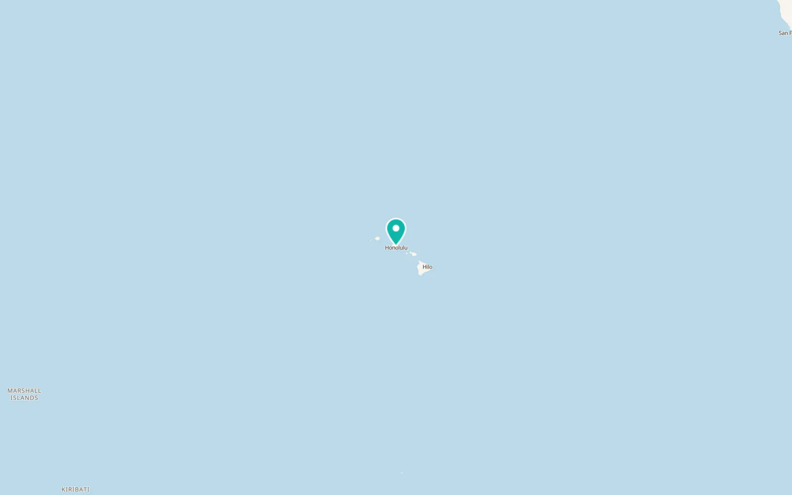 Map of Kalihi-Palama