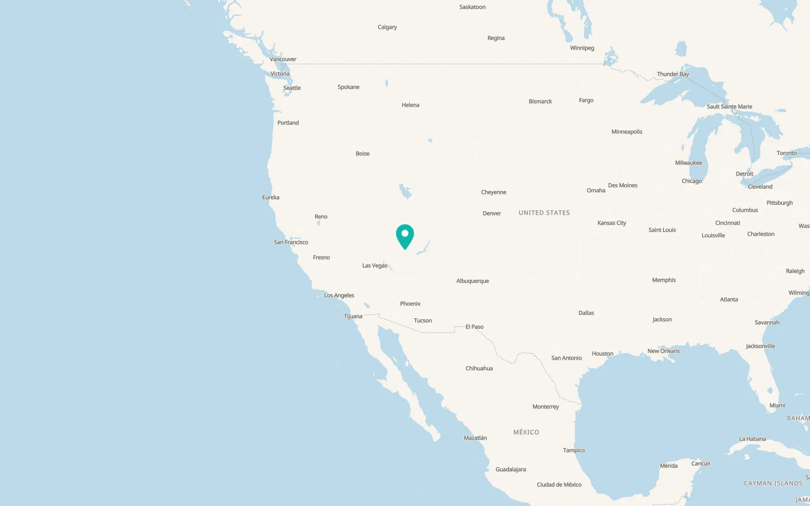 Map of Kanab