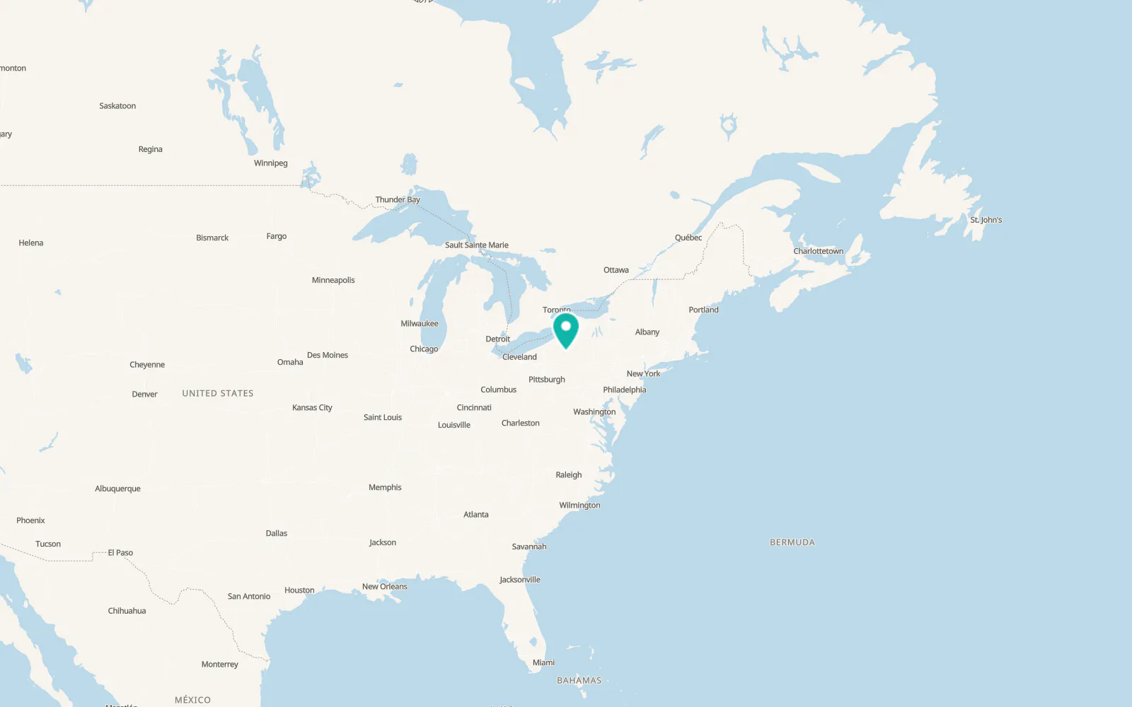Map of Kane