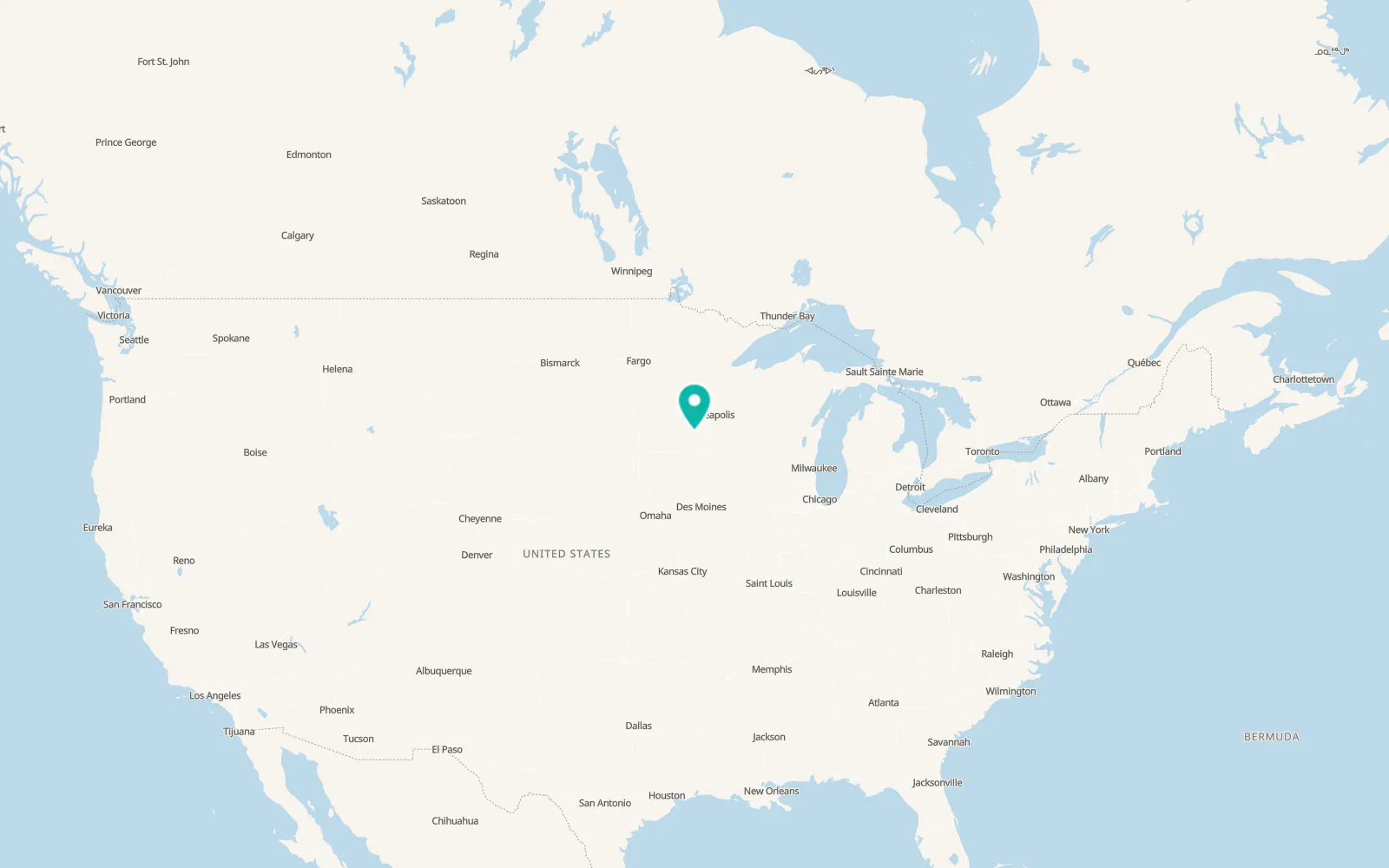 Map of Kasota