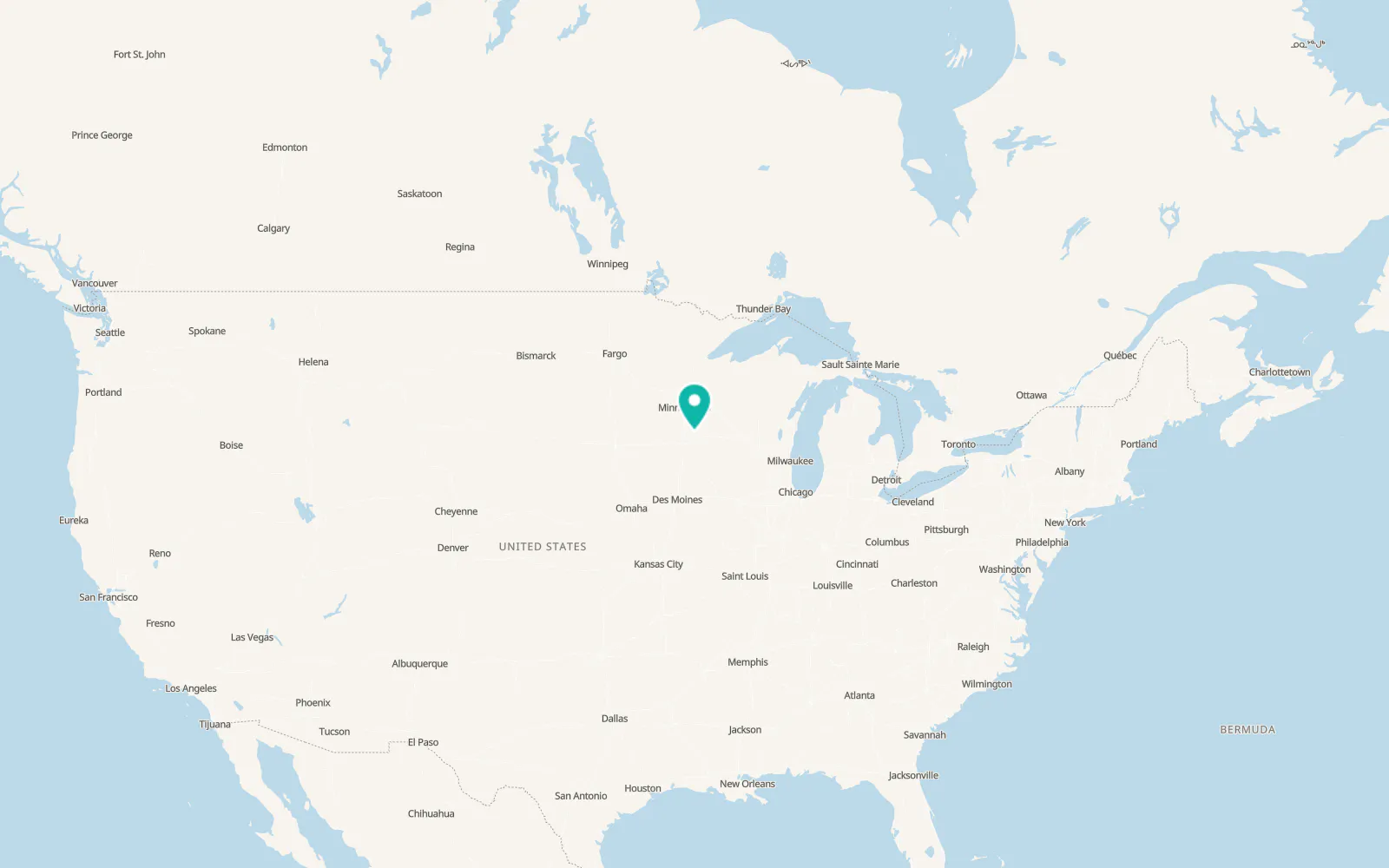 Map of Kasson