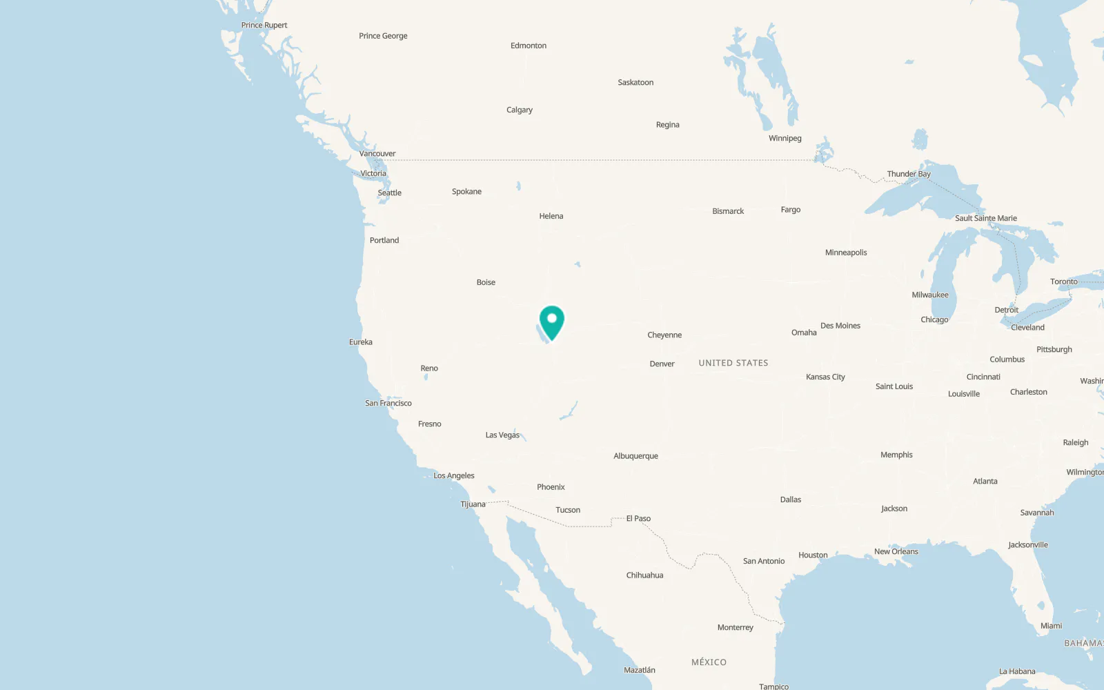 Map of Kearns