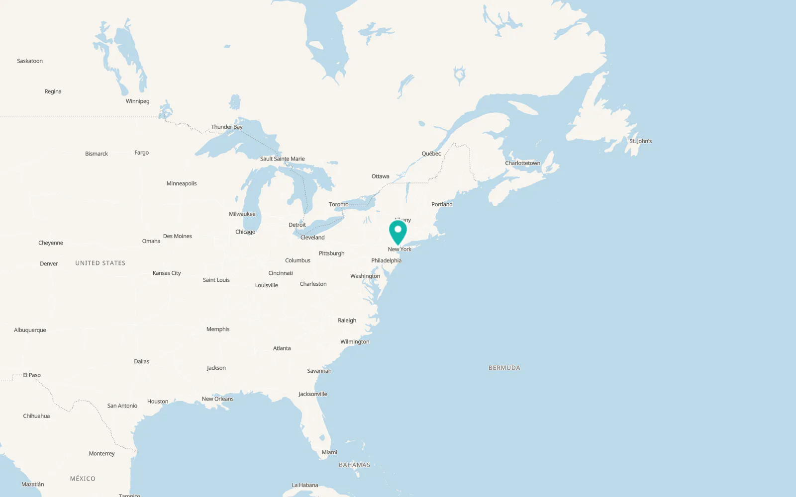 Map of Kearny