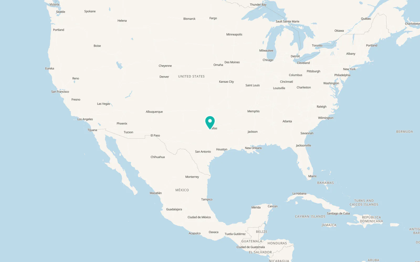 Map of Keene