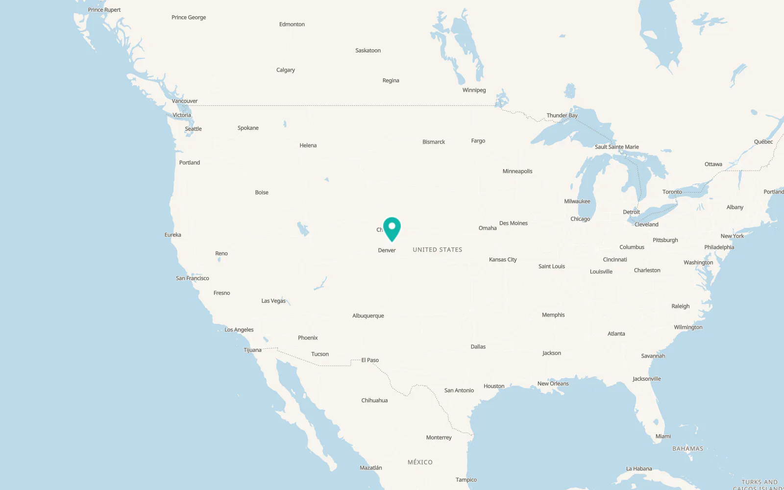 Map of Keenesburg