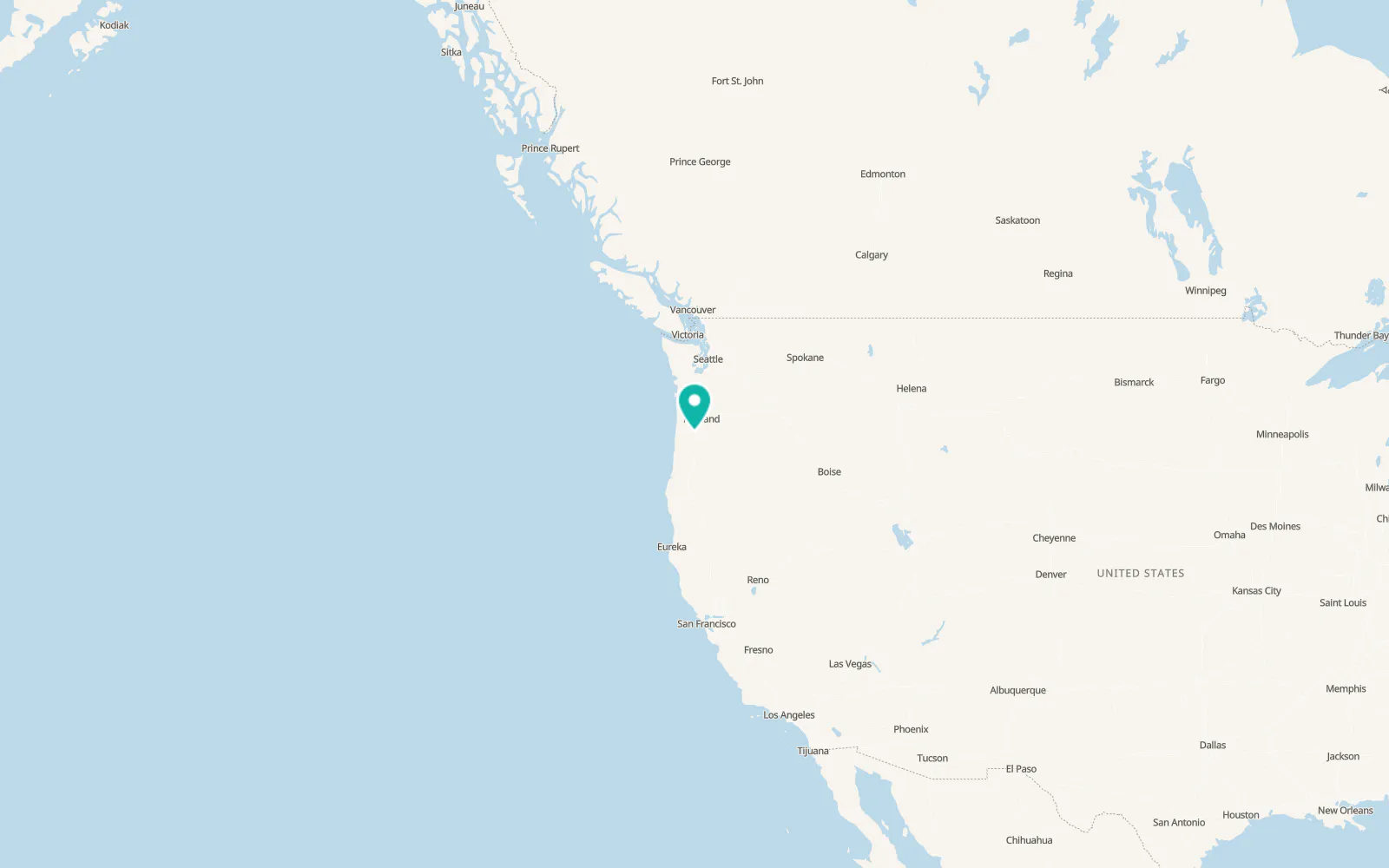 Map of Keizer