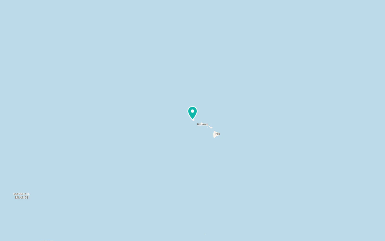 Map of Kekaha-Waimea