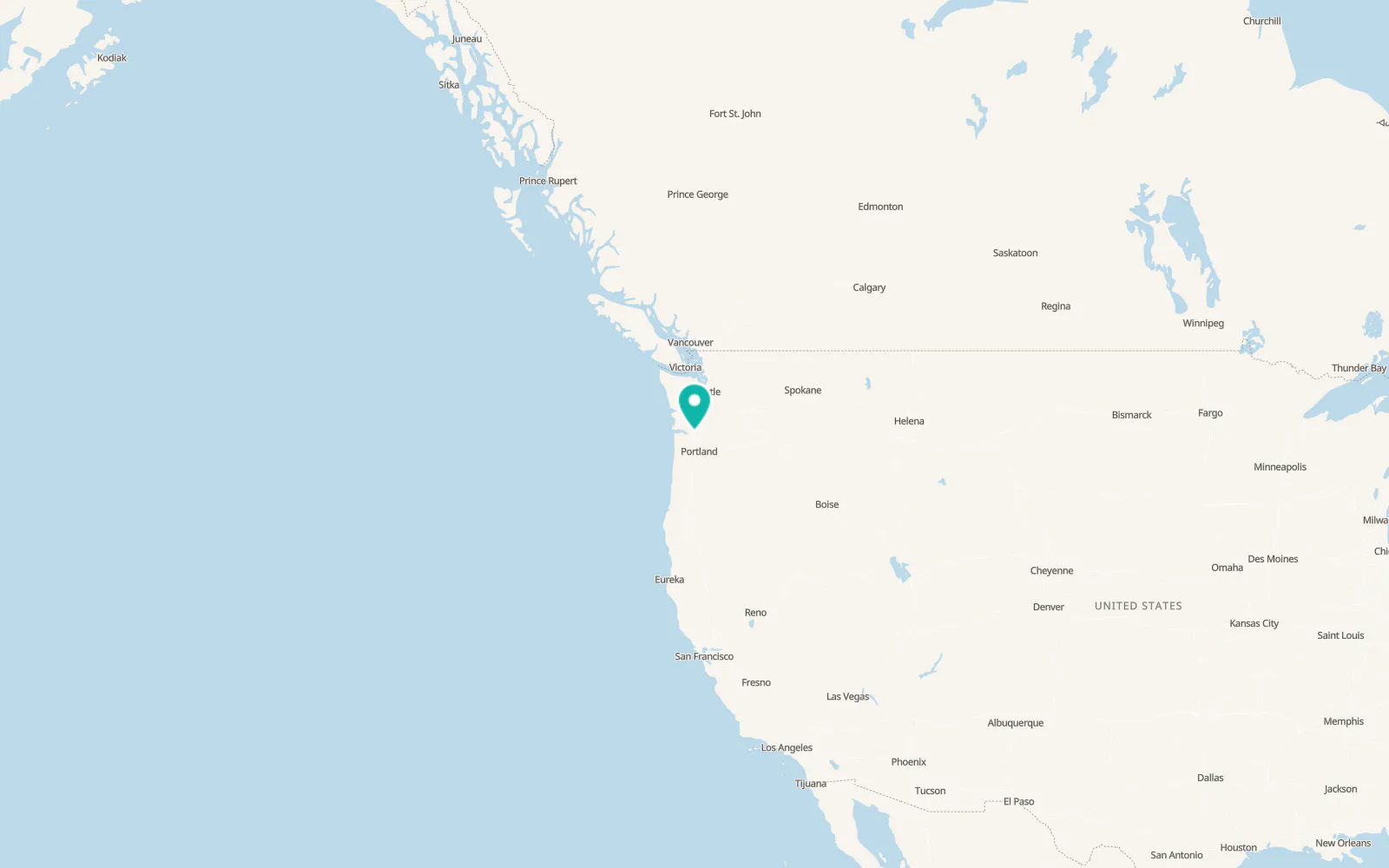 Map of Kelso