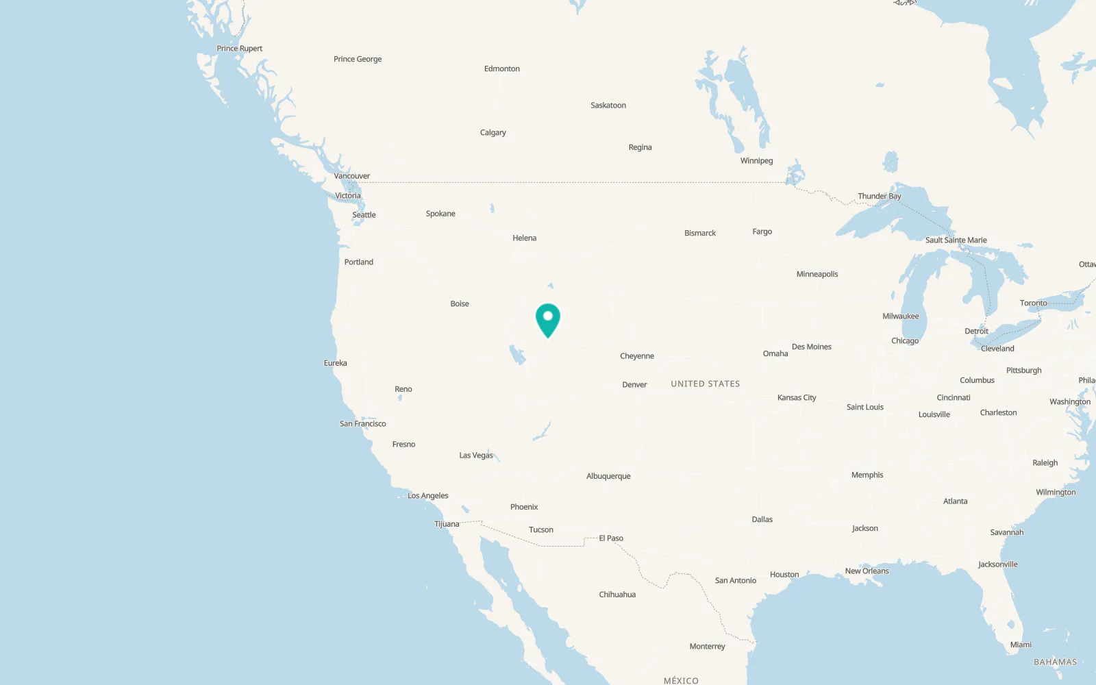 Map of Kemmerer
