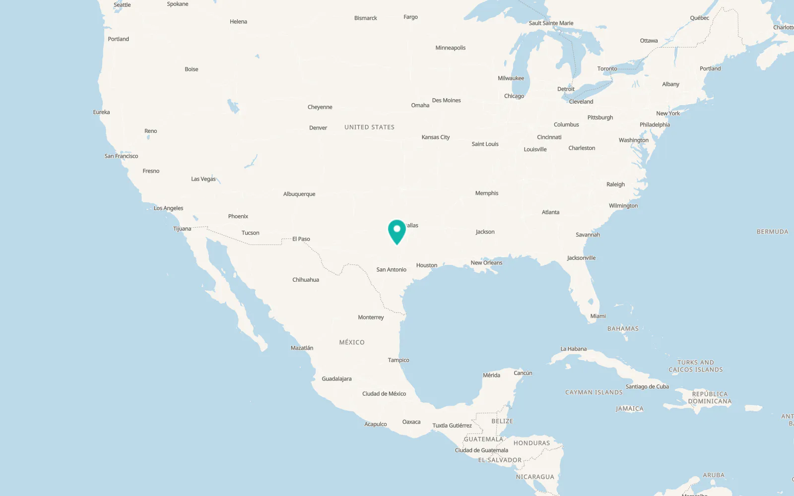 Map of Kempner