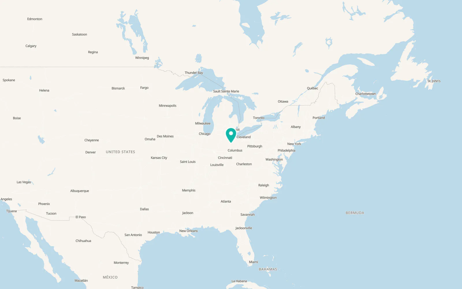 Map of Kenton