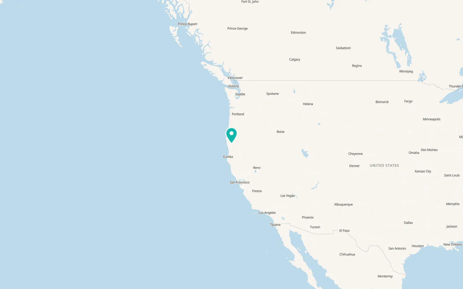 Map of Kerby