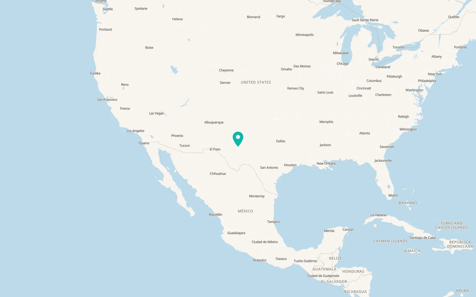 Map of Kermit