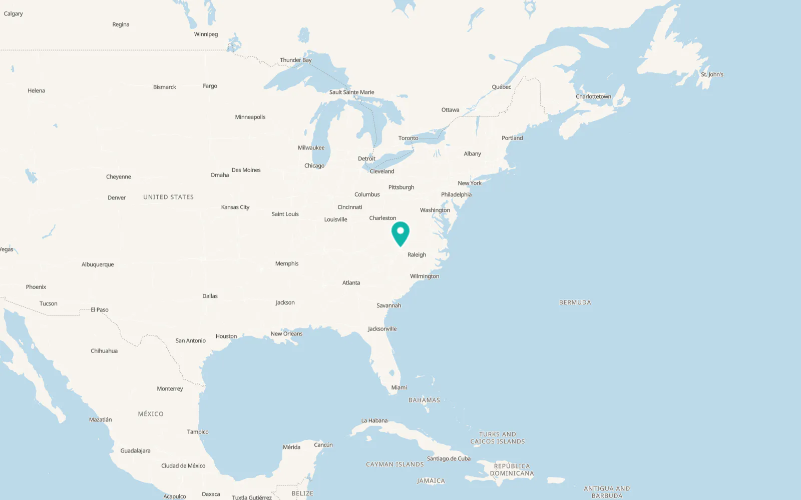 Map of Kernersville