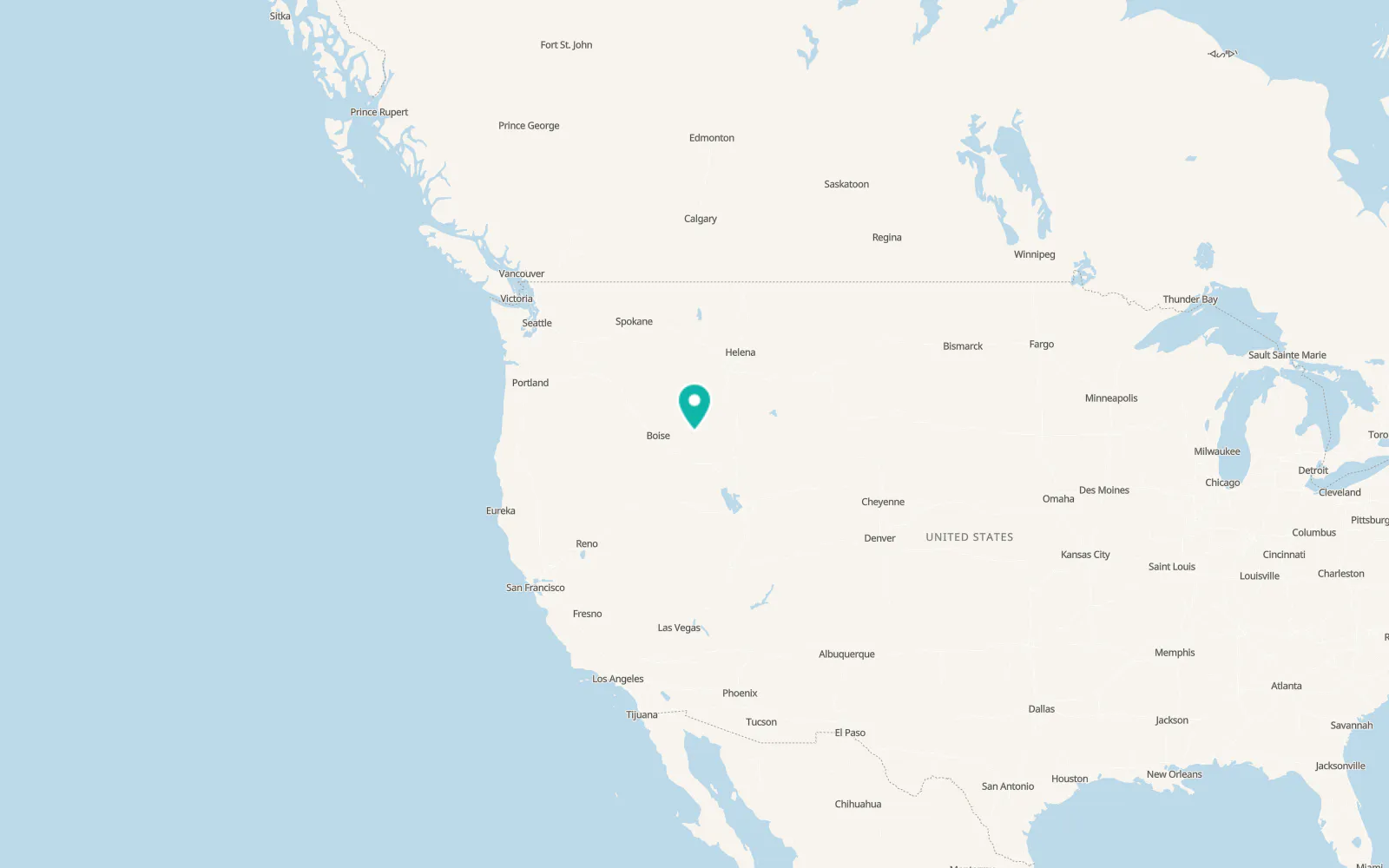 Map of Ketchum