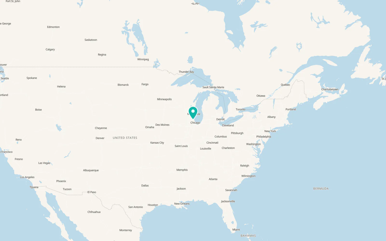 Map of Kildeer