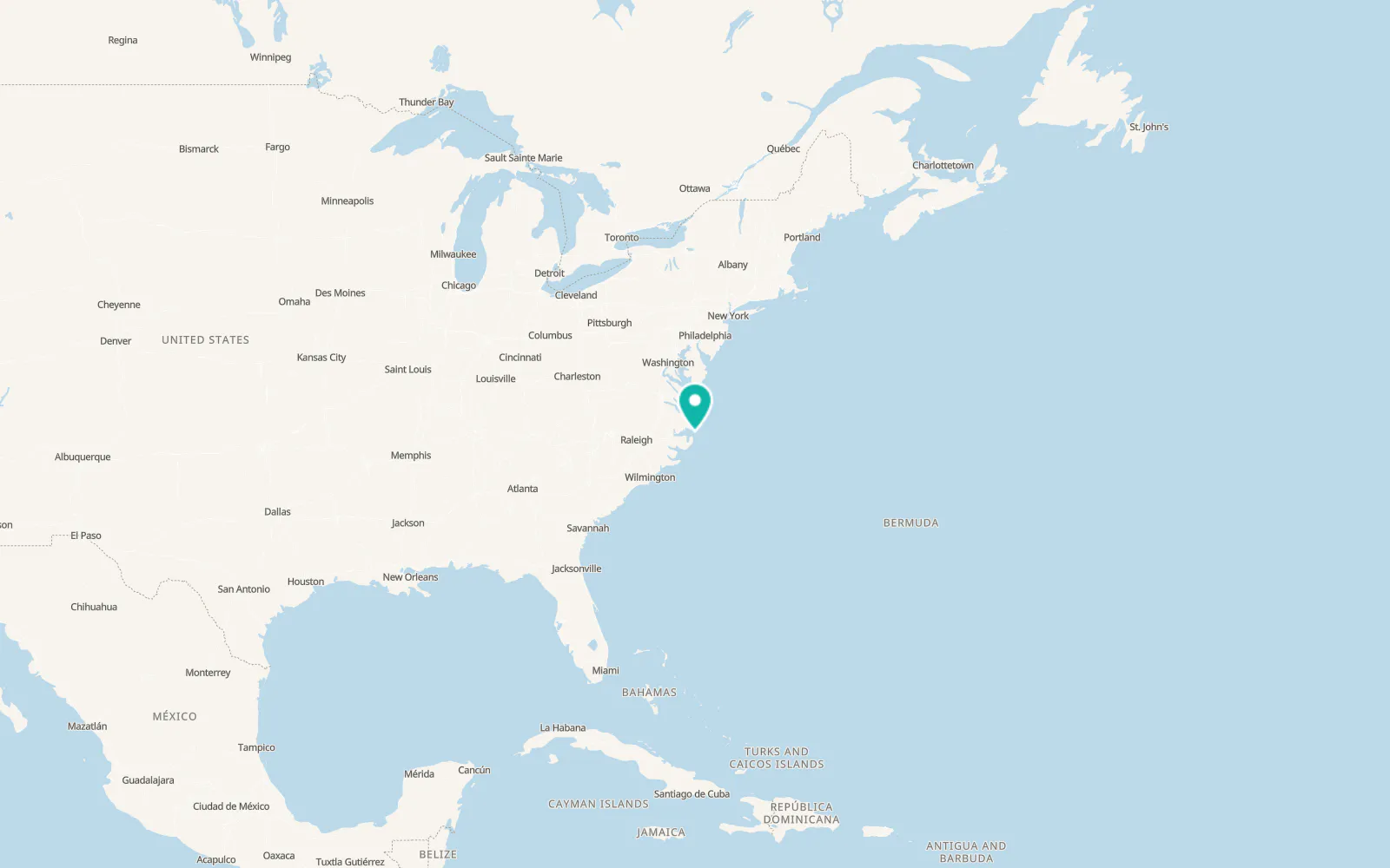 Map of Kill Devil Hills