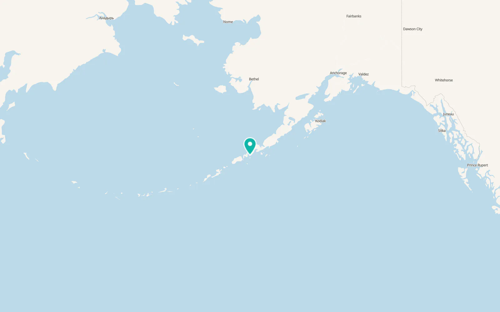 Map of King Cove
