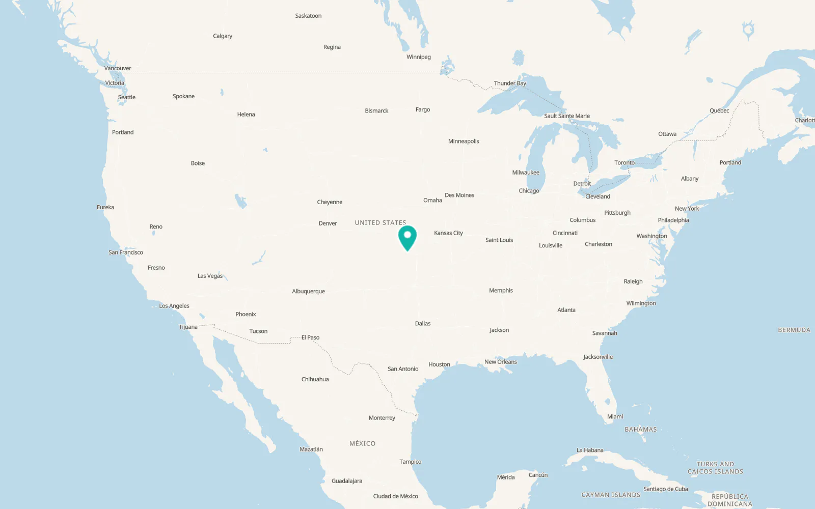 Map of Kingman