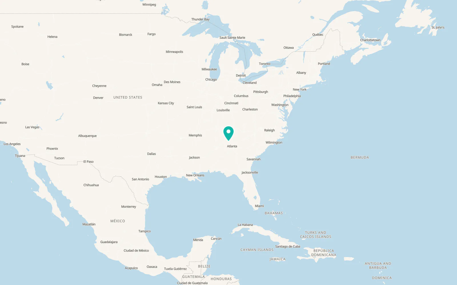 Map of Kingston
