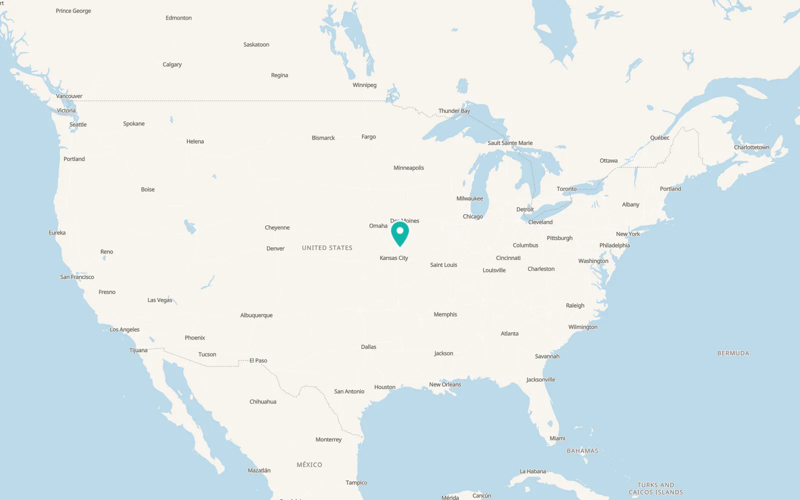 Map of Kingston
