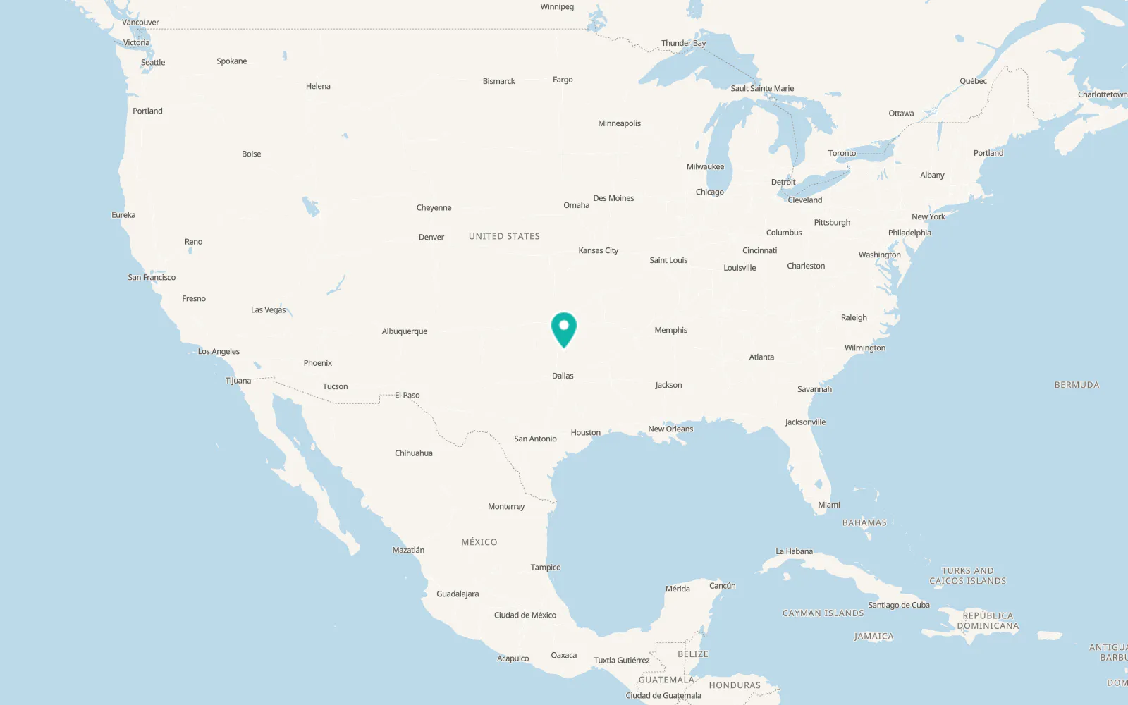 Map of Kingston