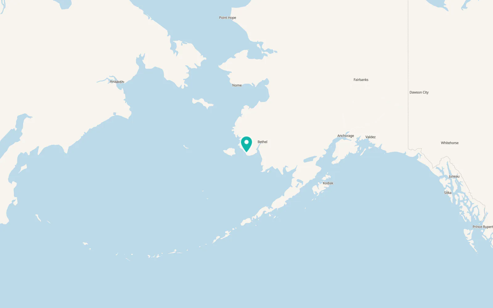 Map of Kipnuk